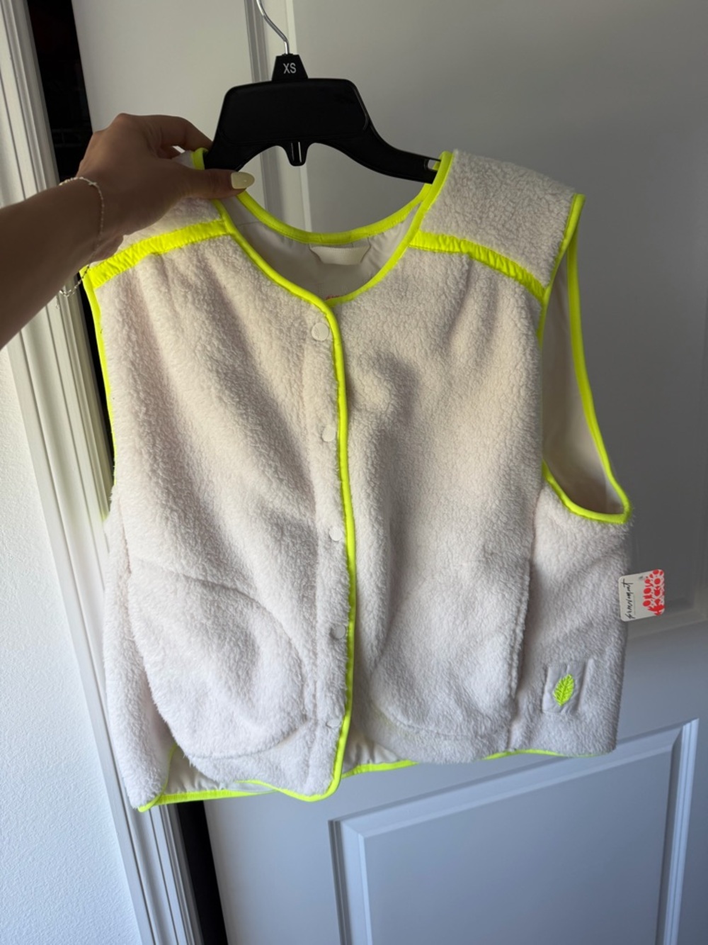 NWT FREE PEOPLE KEEP IT COZY FLEECE VEST